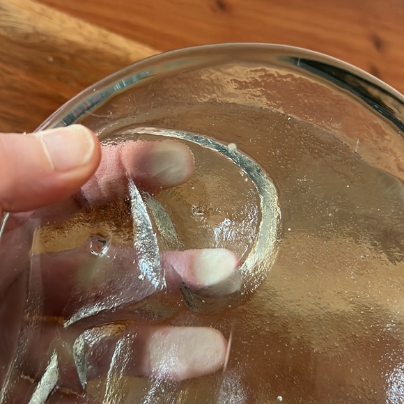 Vintage Blenko Joel Myers Heavy Clear Art Glass Single Elephant Bookend. - Picture 13 of 14